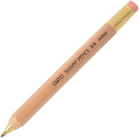 Ohto Sharp Mechanical Pencil NATURAL WOOD