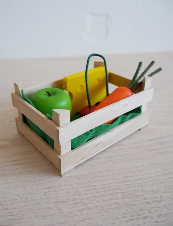 Wooden Play Crate