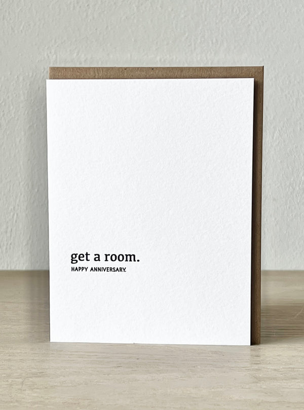 Get A Room, Happy Anniversary Greeting Card