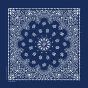 Bandana - Navy Paisley