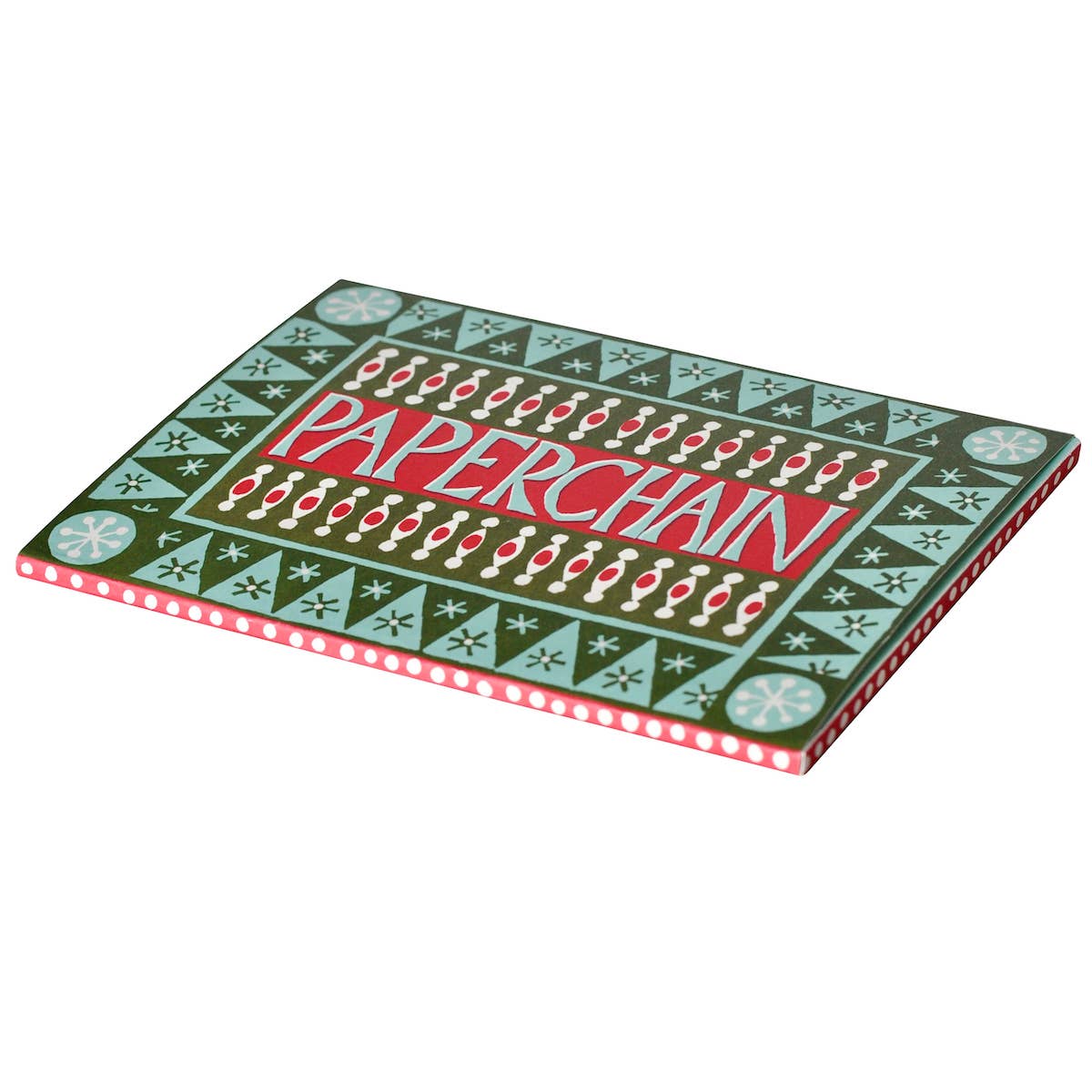 Green Paperchains Garland