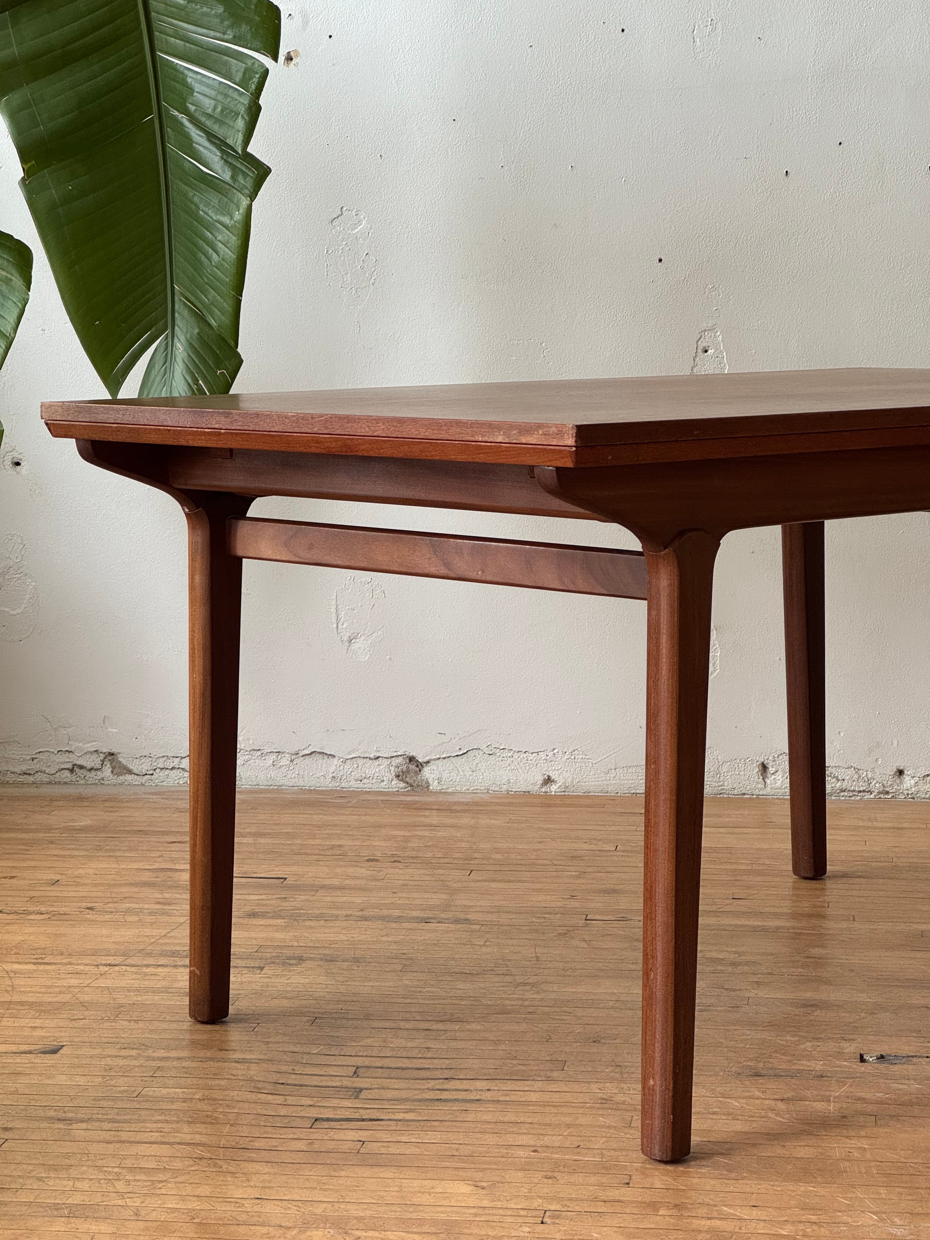Danish Modern Teak Dining Table #3673