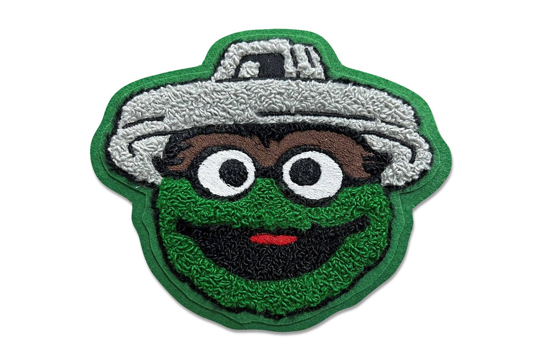 Oscar the Grouch Chenille Patch • Sesame Street x Oxford Pen