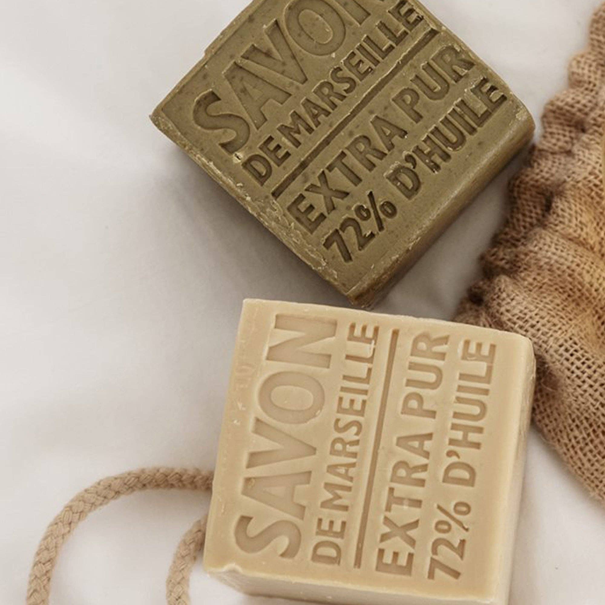 Marseille Cube Soap: Fragrance Free