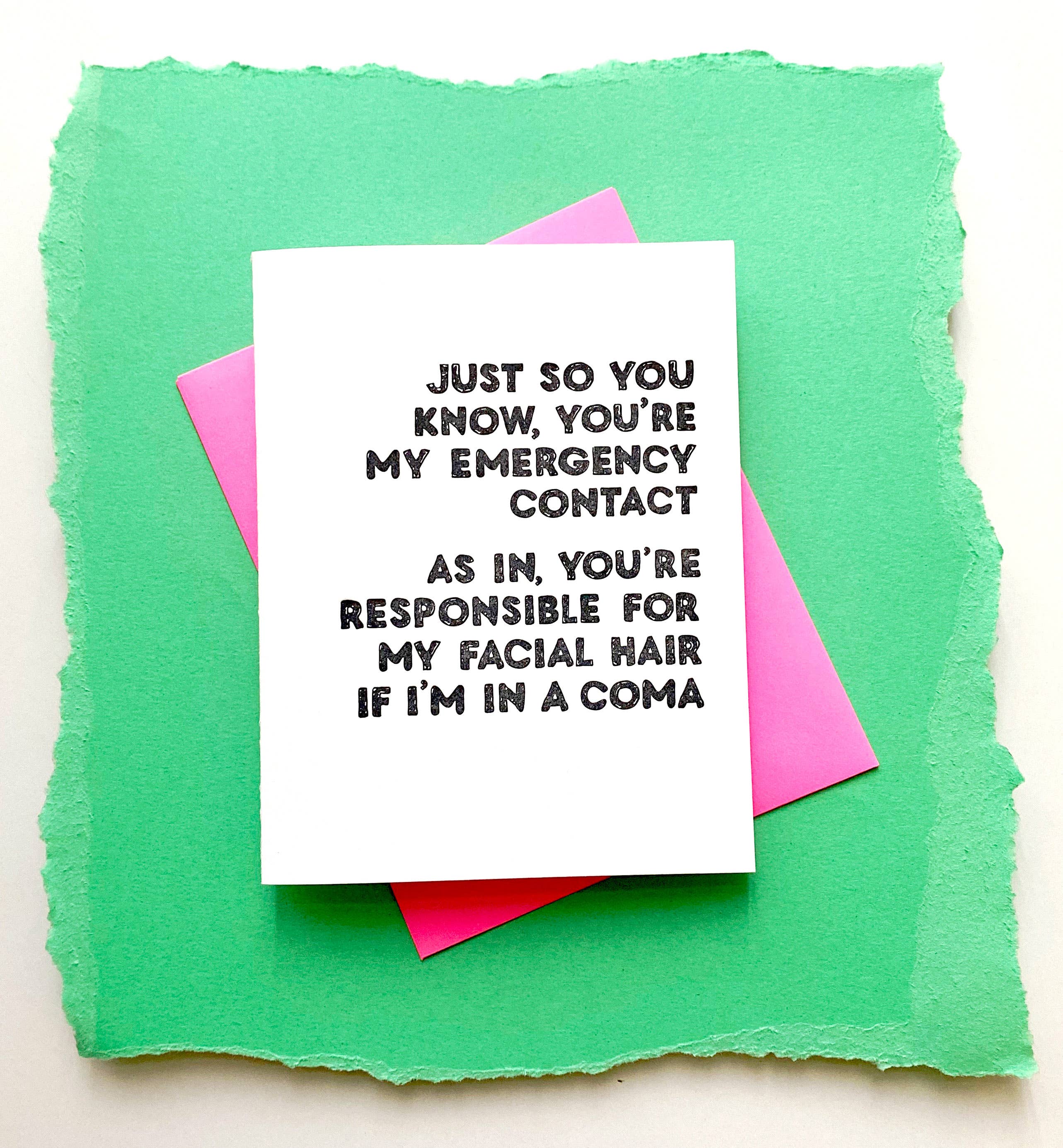 Emergency Contact Card