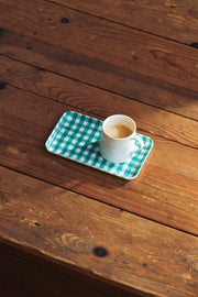 Small Linen Tray: Jules Green