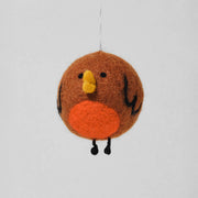 Robin Hanging Felt Ornament