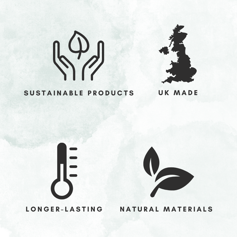 Mini Bamboo Cover and Natural Rubber Hot Water Bottle