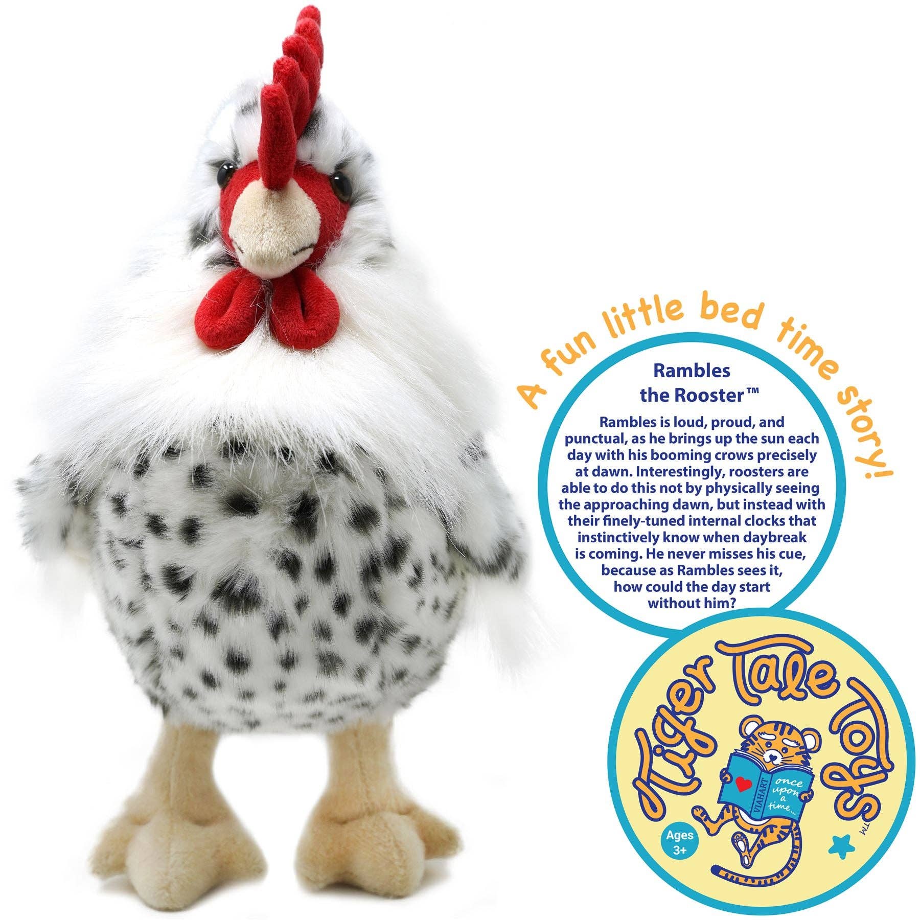 Rambles the Rooster Stuffed Animal