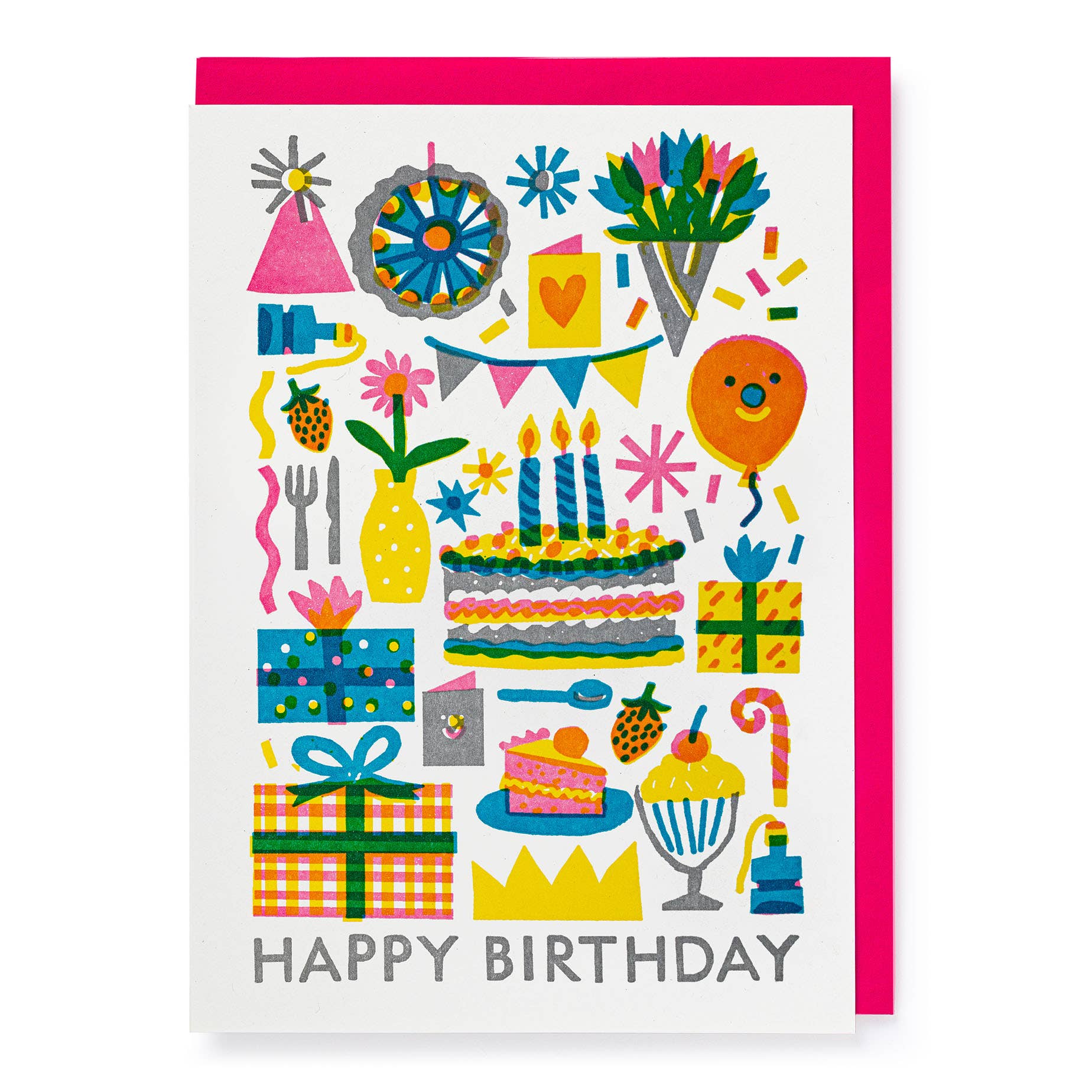 Happy Birthday Greeting Card
