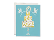 "Love Cake" Wedding Greeting Card