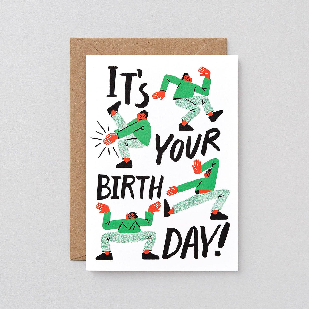 Birthday Dance Greetings Card