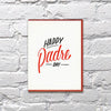 Padre Father's Day Spanish Card