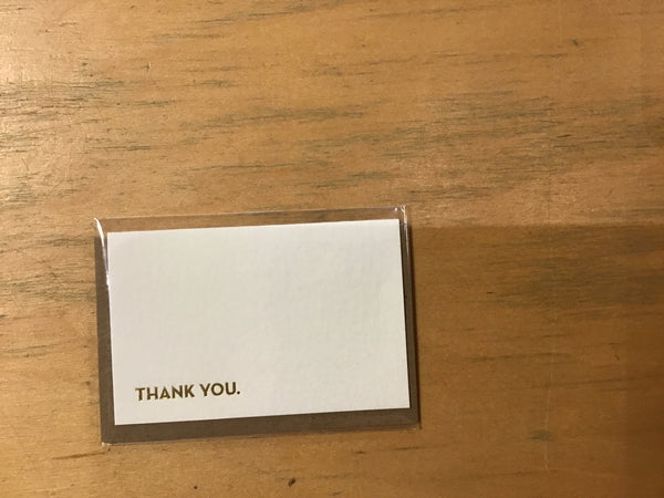 Thank You Mini Card