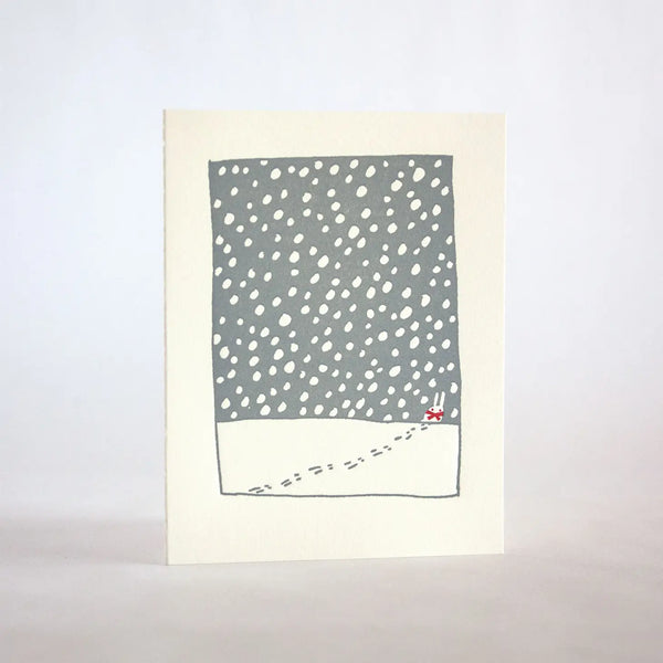 Snow Bunny Card