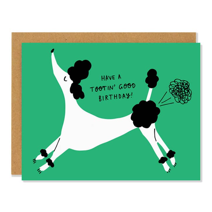 Birthday Toots Greeting Card