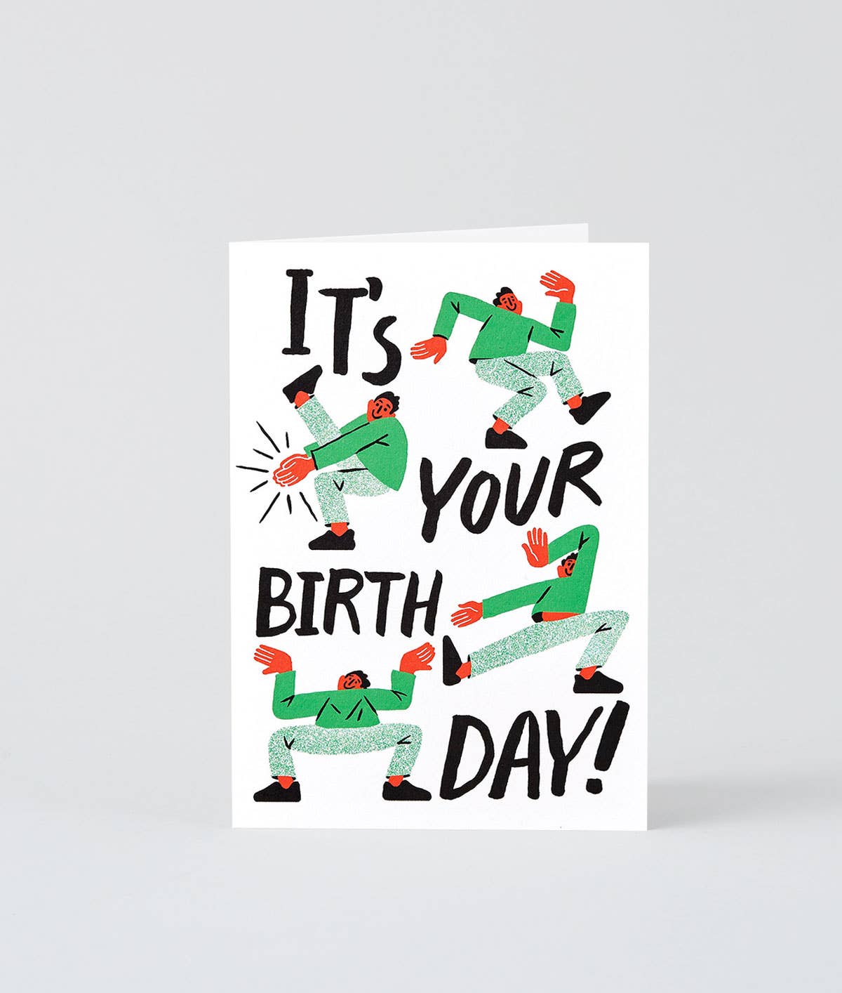 Birthday Dance Greetings Card
