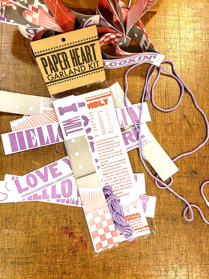 Valentine Heart Garland