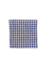 Linen Coaster Fred Blue and White Check