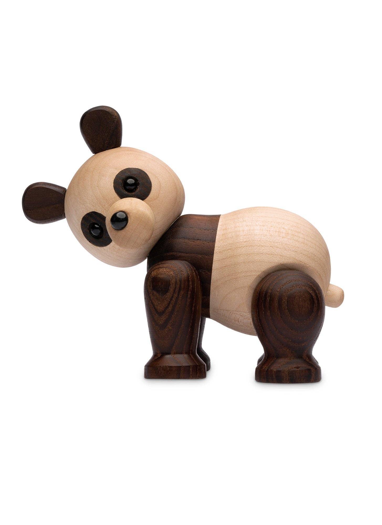 "Polly" Wooden Panda Figurine