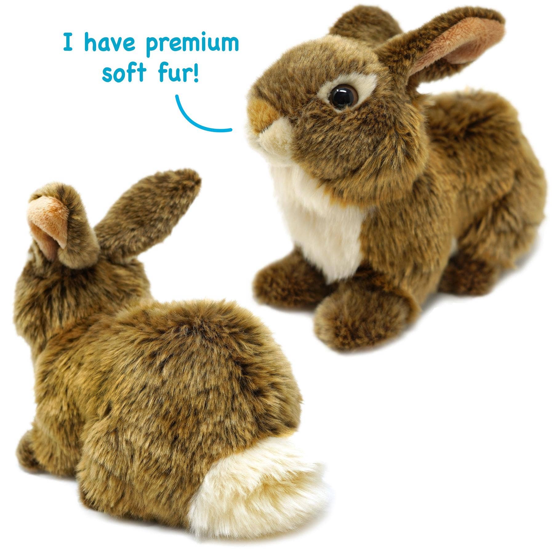Brigid the Brown Rabbit Stuffed Animal