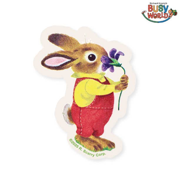 Nicholas Bunny Iris Sticker