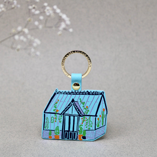 Greenhouse Key Fob: Turquoise