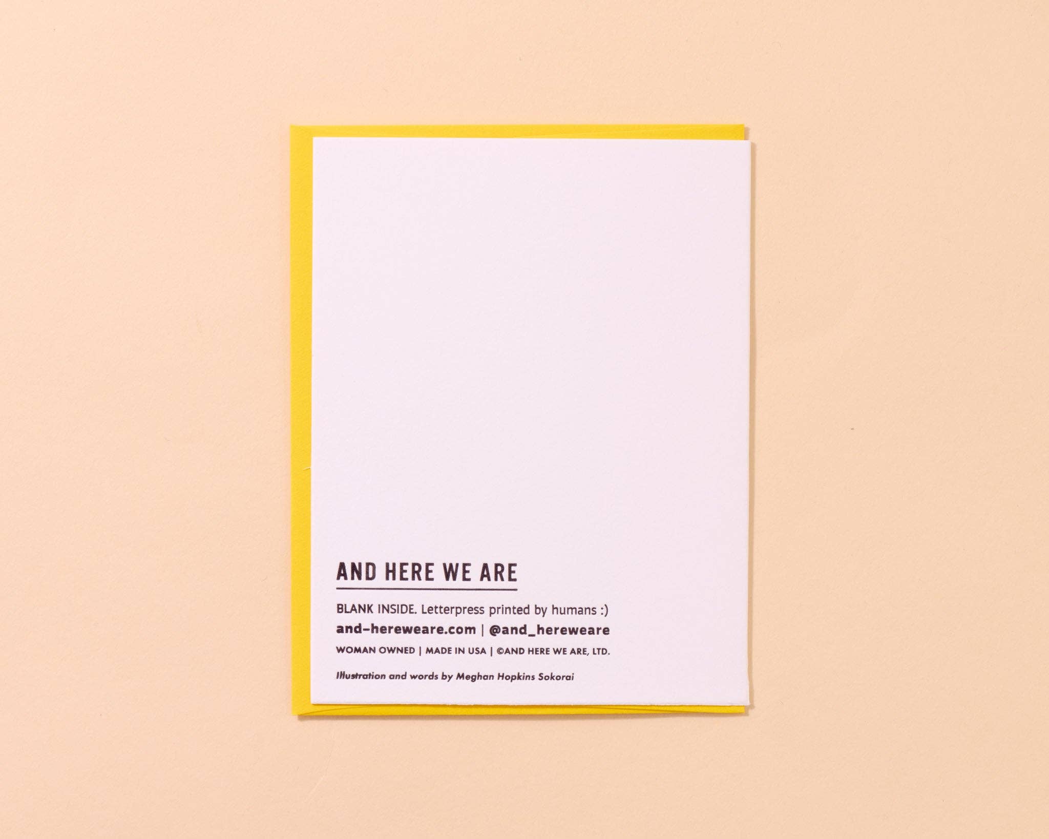 Best Buds Mother’s Day Letterpress Card