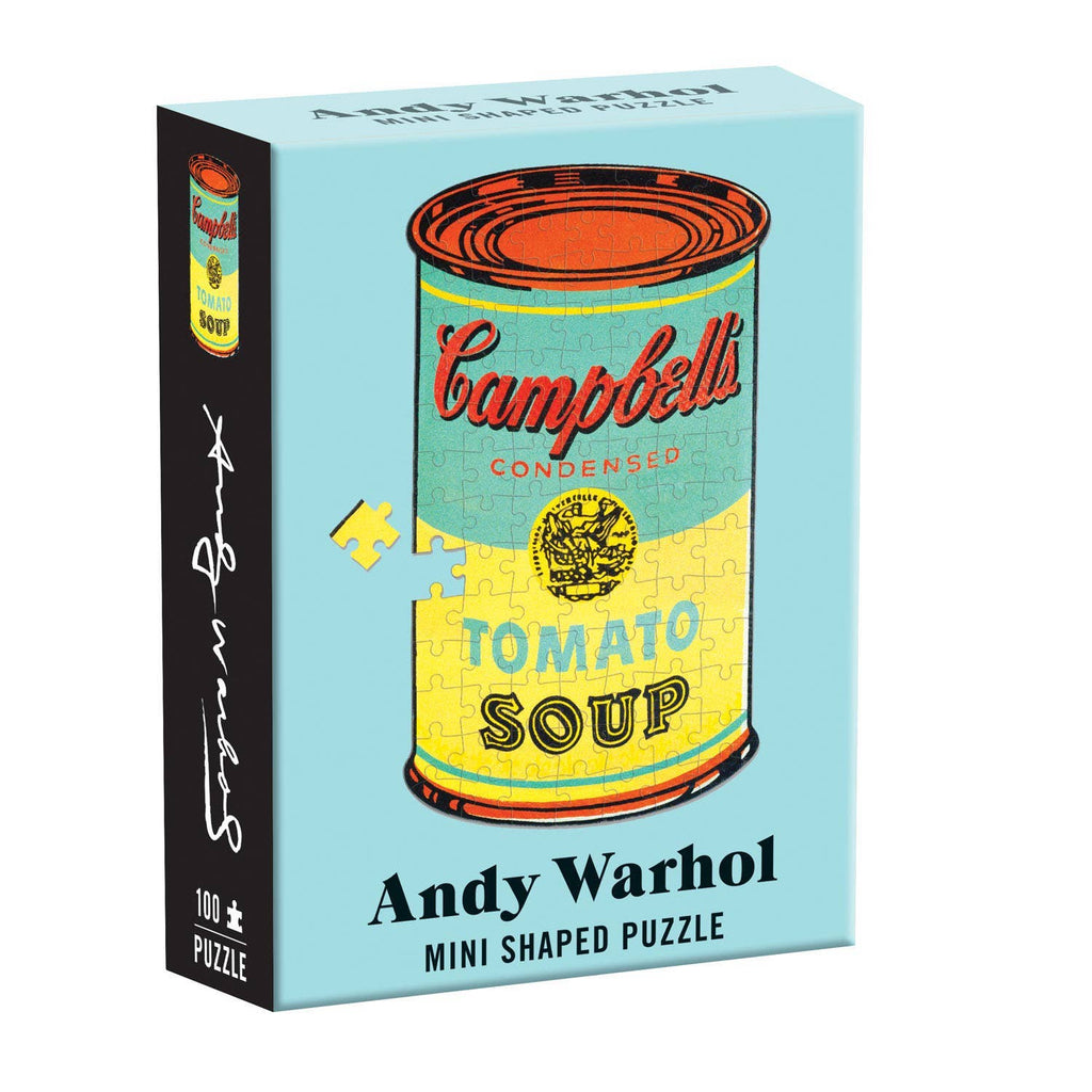 Andy Warhol Campbell's Soup 100 Piece Mini Shaped Puzzle