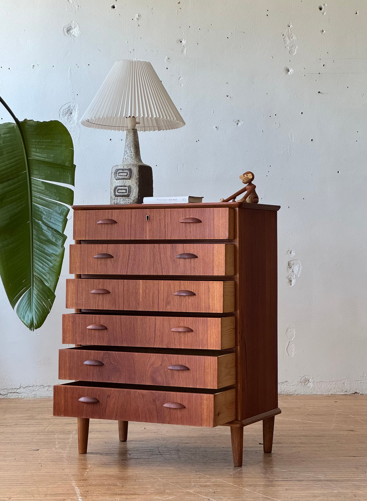 Teak Chest of Drawers #3437