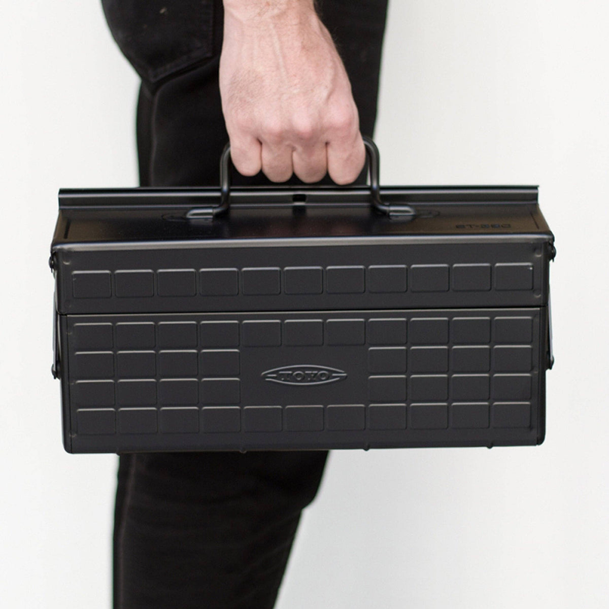 Toyo - Steel Cantilever Toolbox ST-350: AMEICO Yellow