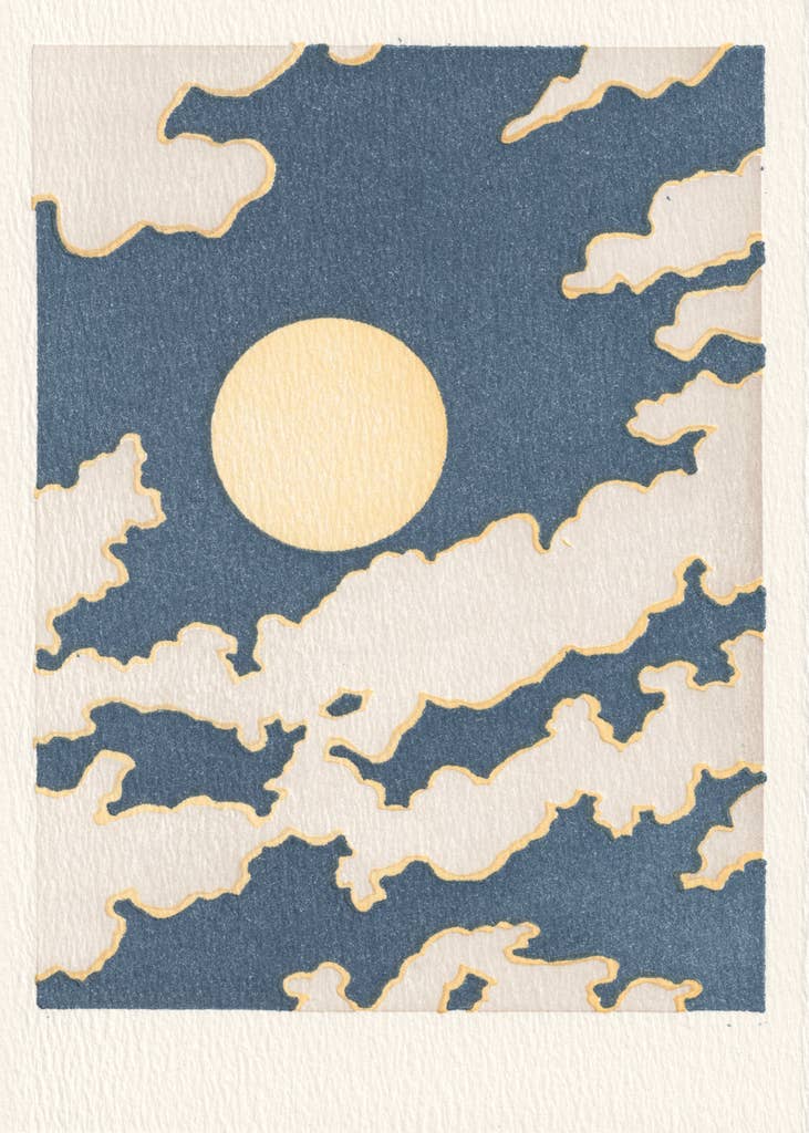 Partly Cloudy Card