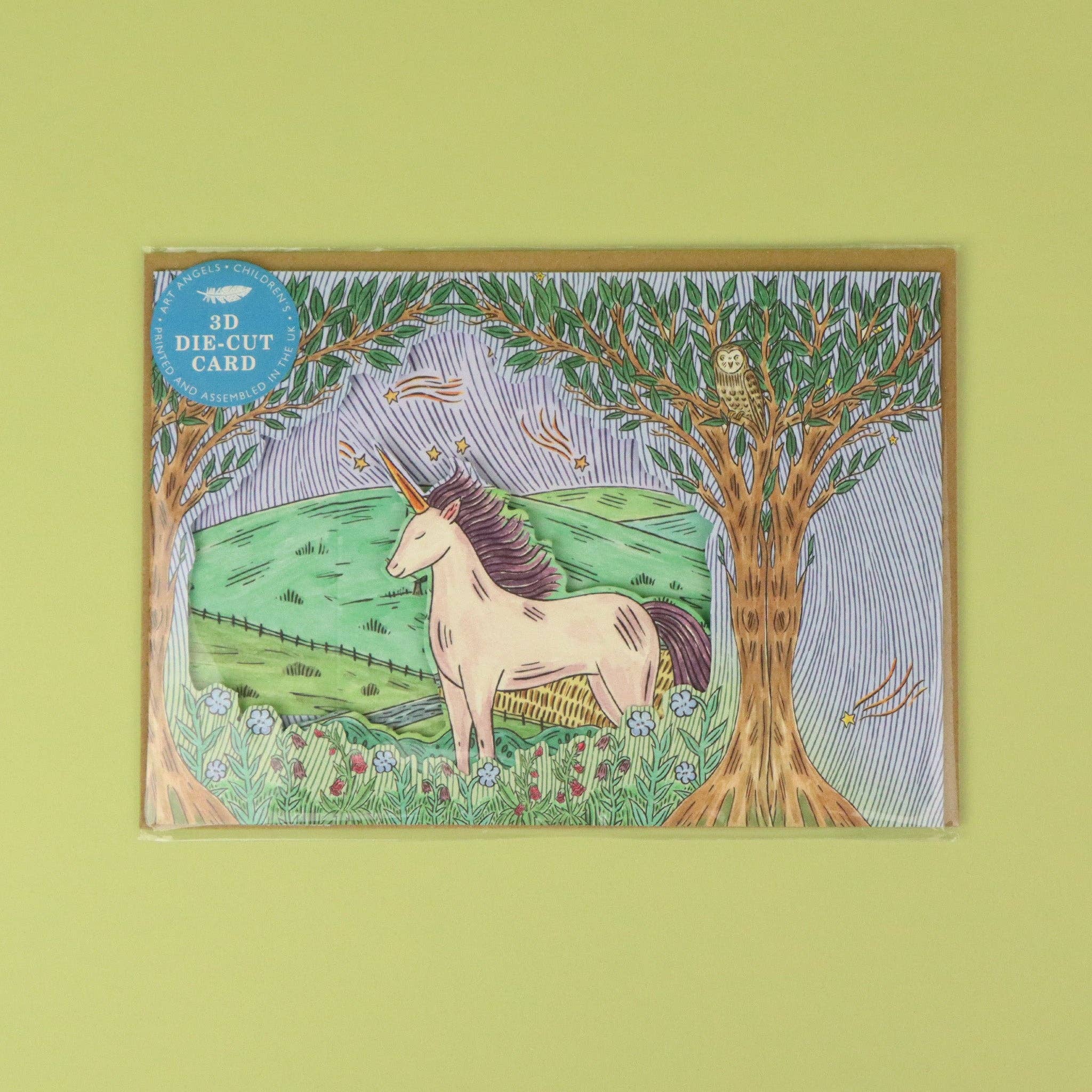 Twilight Unicorn Card