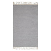 Cotton Rug | Melange Light Gray