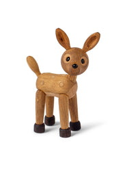 "Spot" Wooden Deer Figurine