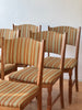 Set of 6 Danish Oak Dining Chairs by Henning Kjaernulf