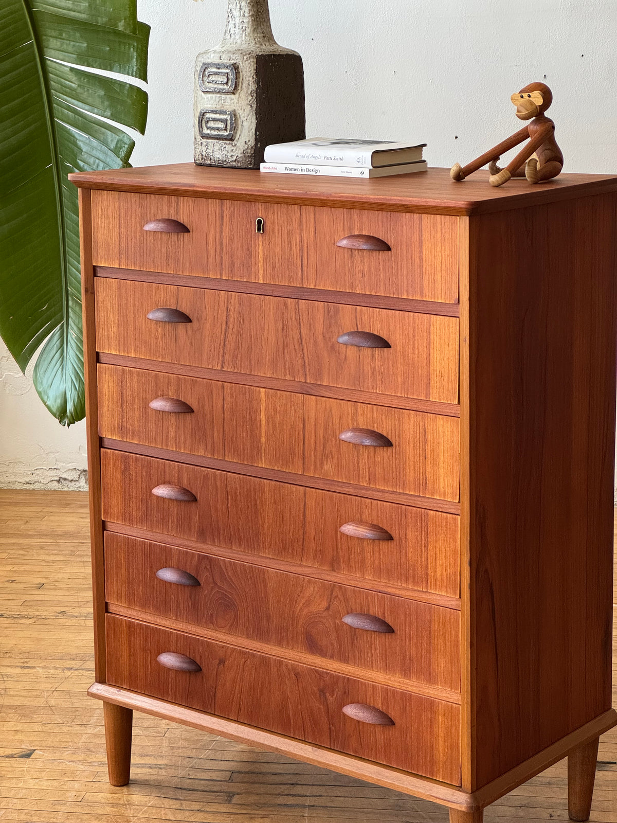 Teak Chest of Drawers #3437