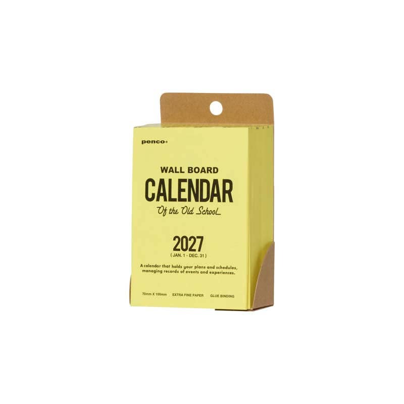 2027 Memo Block Calendar