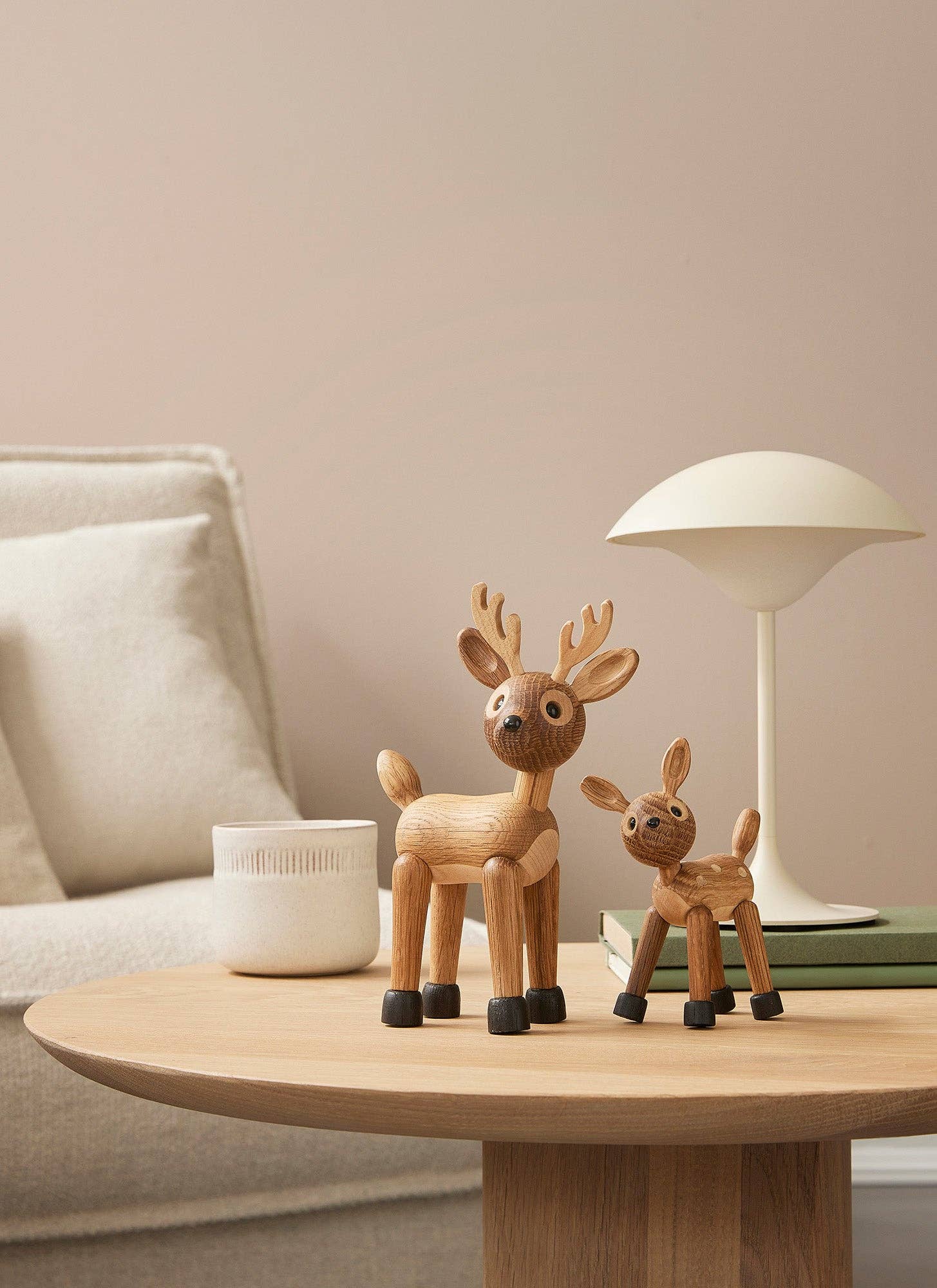 "Spirit" Deer Wooden Figurine