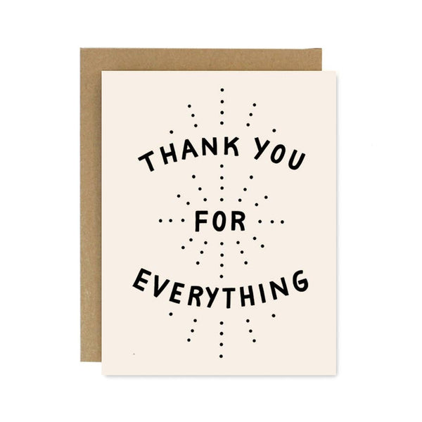 Thank You Everything Card