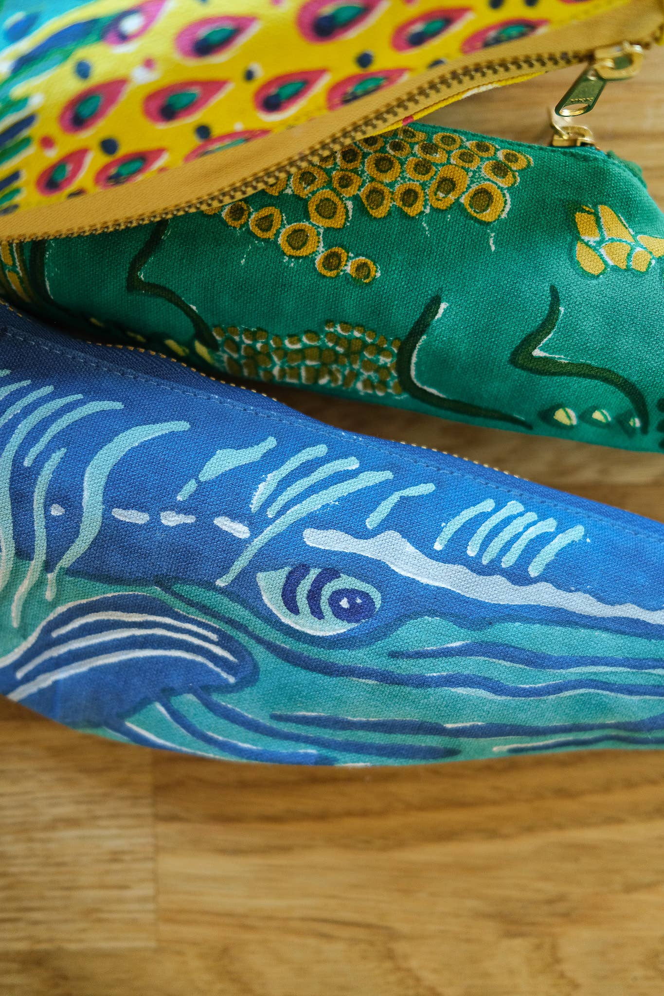 Whale Fabric Case
