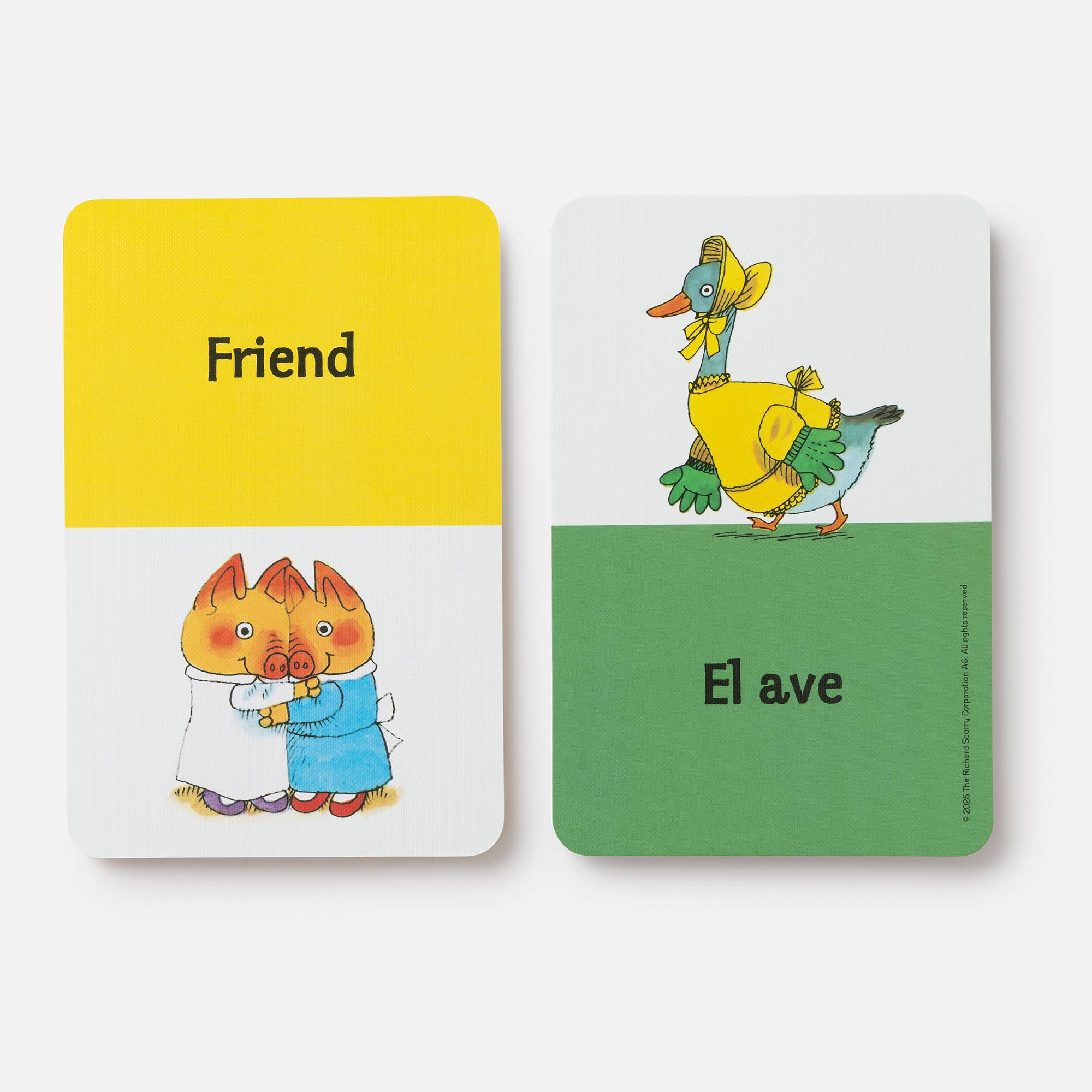 Richard Scarry's Bilingual Flashcards