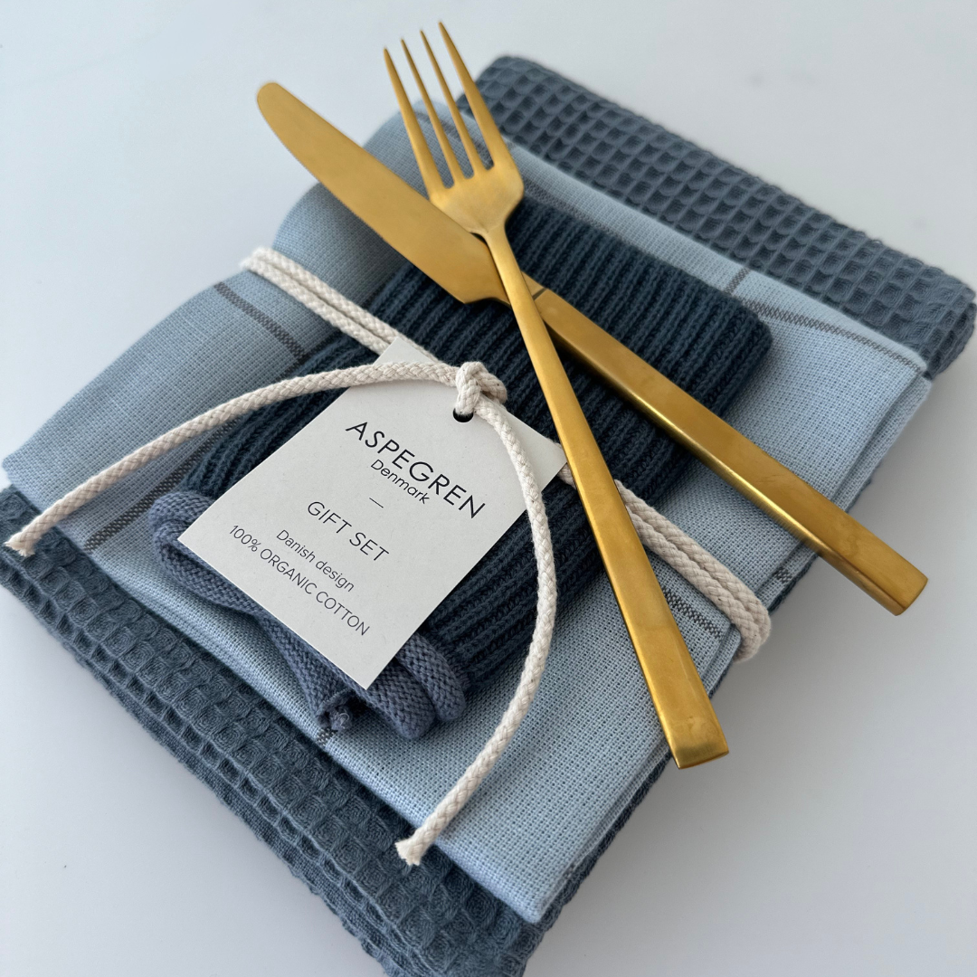 Organic Cotton Dishcloth | Navy Blue