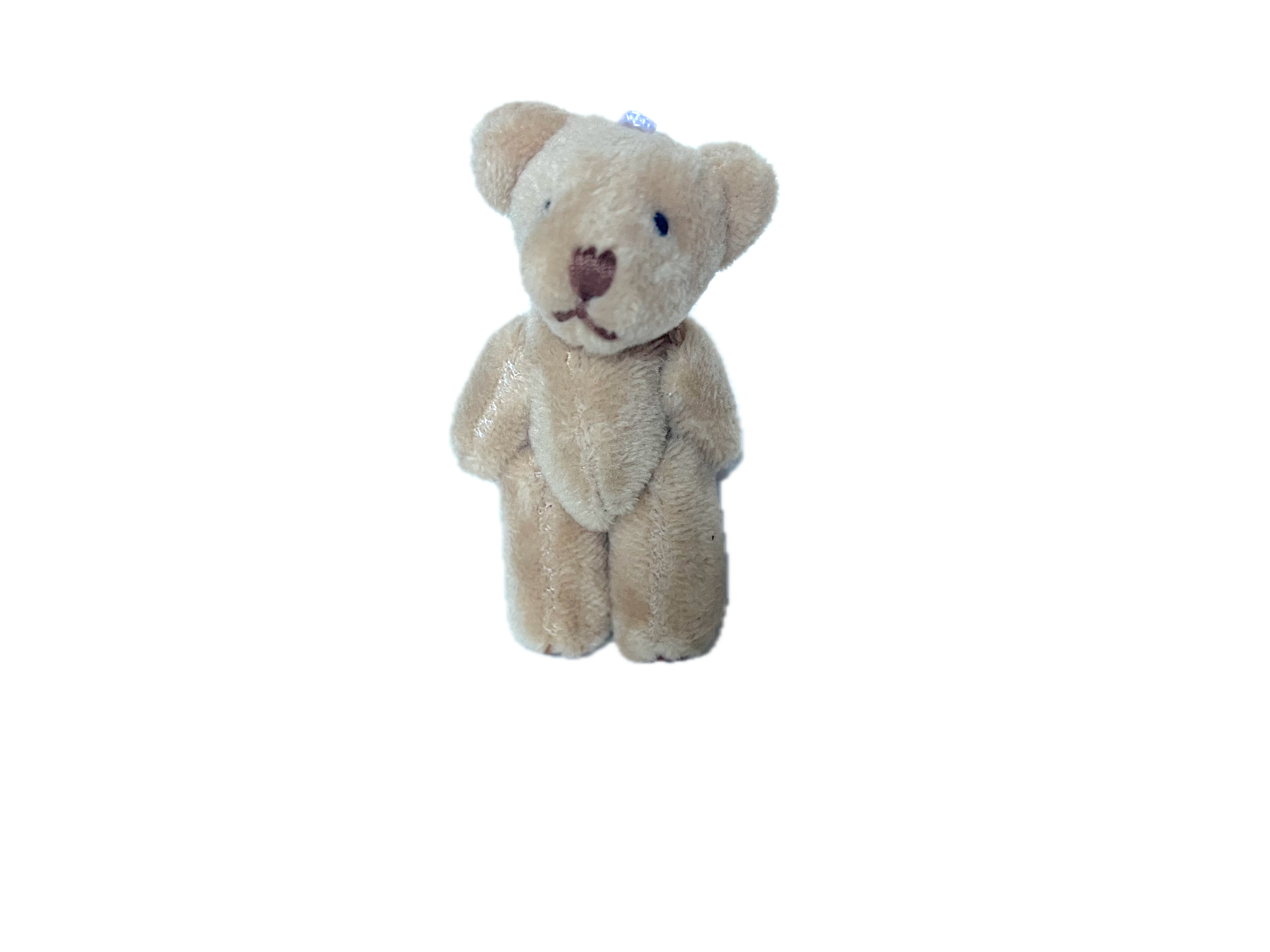 Mini Plush Light Brown Bear