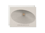 "Around the Sun" Birthday Greeting Card