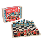 On the Move: Wooden Chess Set