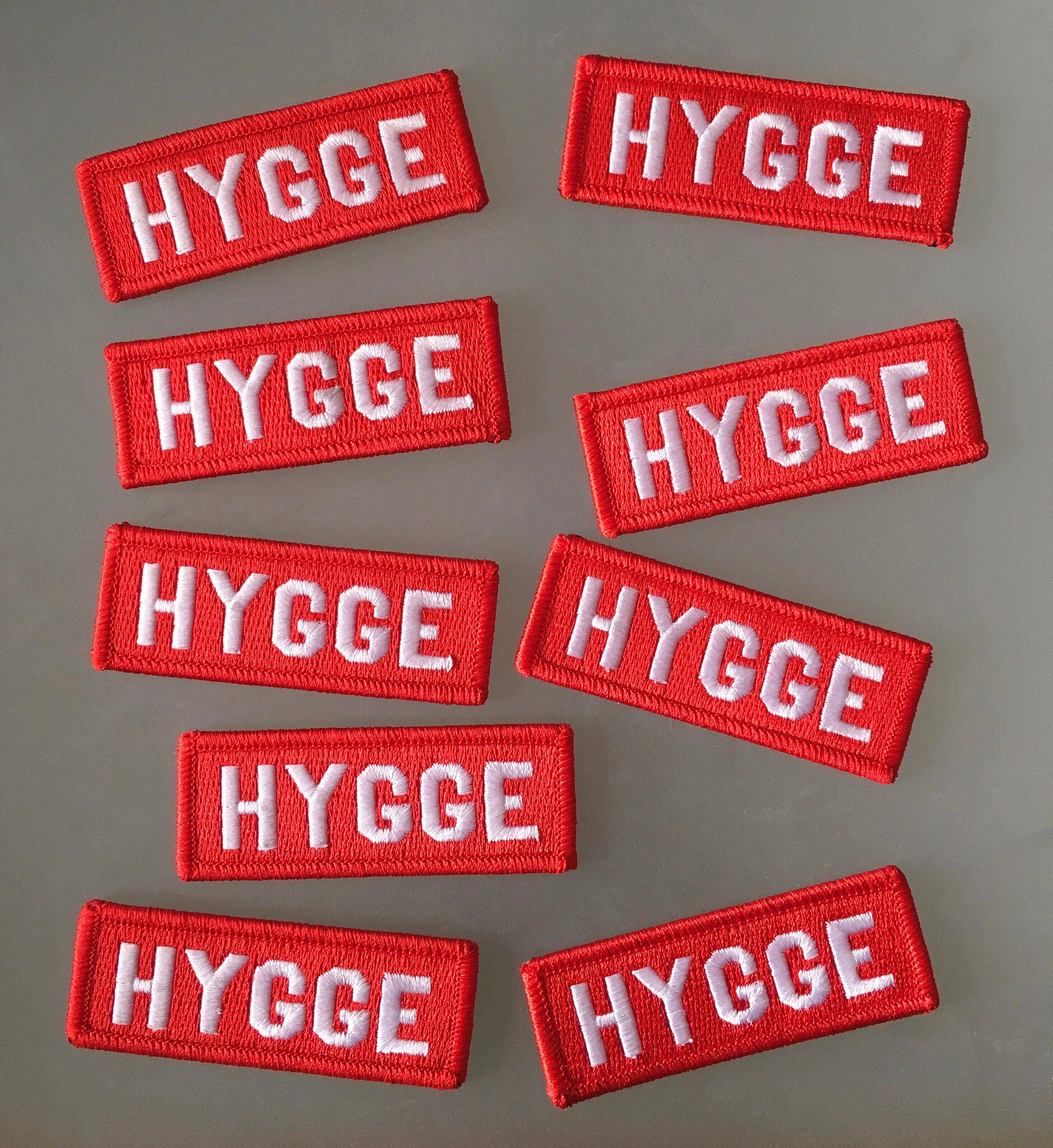 Hygge- Iron On Patch