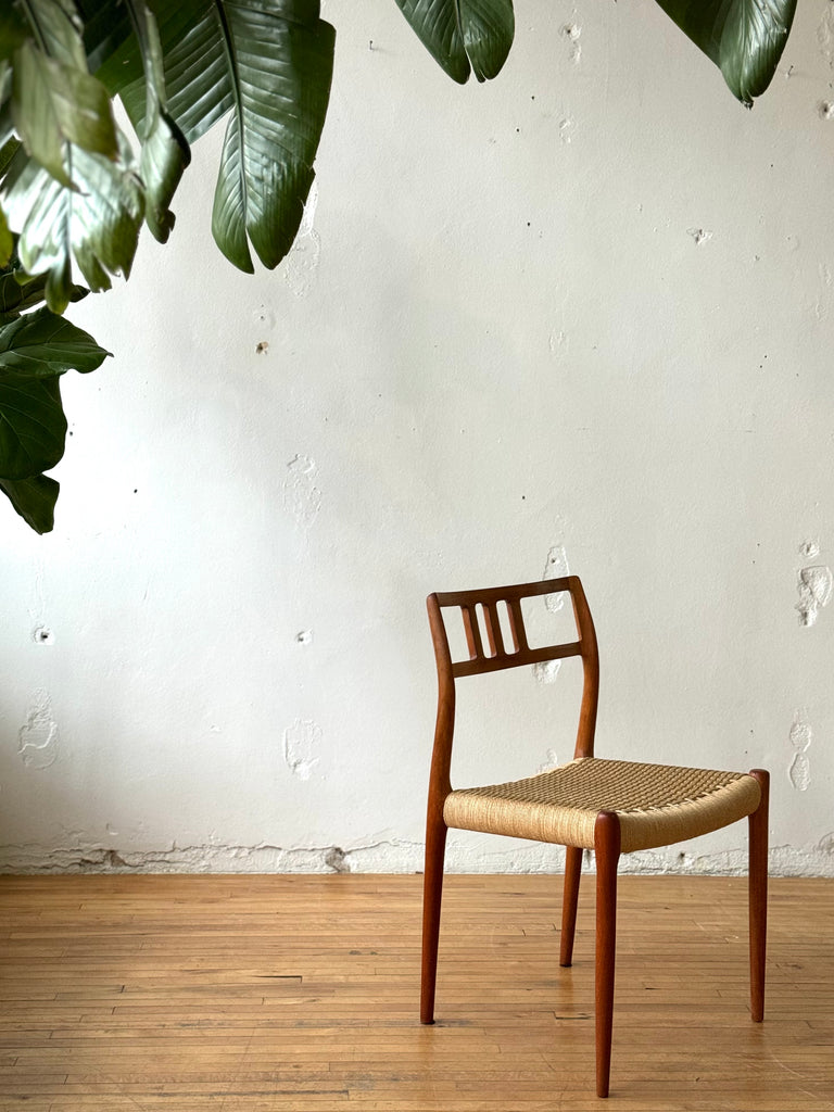 Side Chair in Teak by Niels Møller