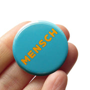 Mensch Pin: 1.25"
