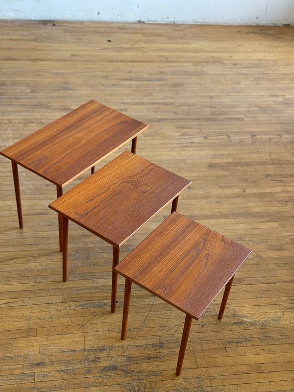 Teak Nesting Tables